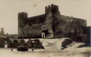 Il Castello di Sanluri nel 1905