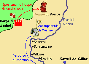 Posizionamento dei due eserciti