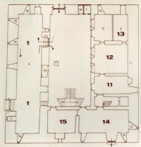 Pianta del Castello